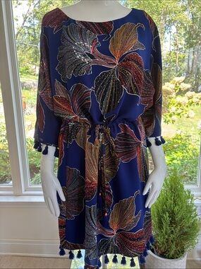 Trina Turk Floral Print Dress